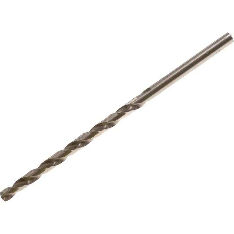Faithfull Long Series Hss Jobber Drill Bit 4mm 119mm Pack of 2