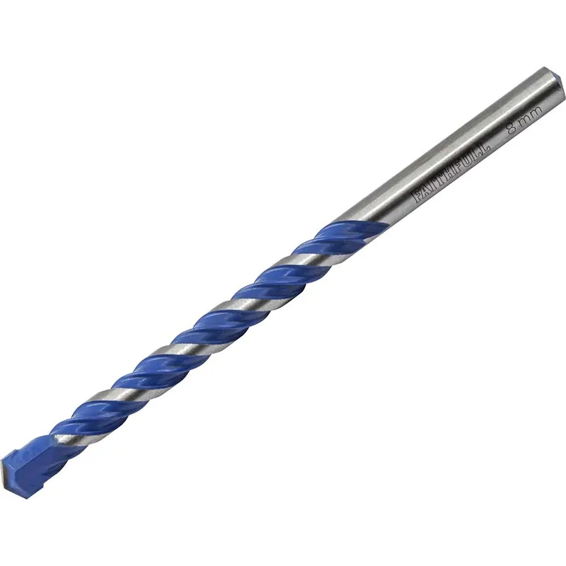 Faithfull FAIMCD8120 Multi Construction Drill Bit 8 x 120mm
