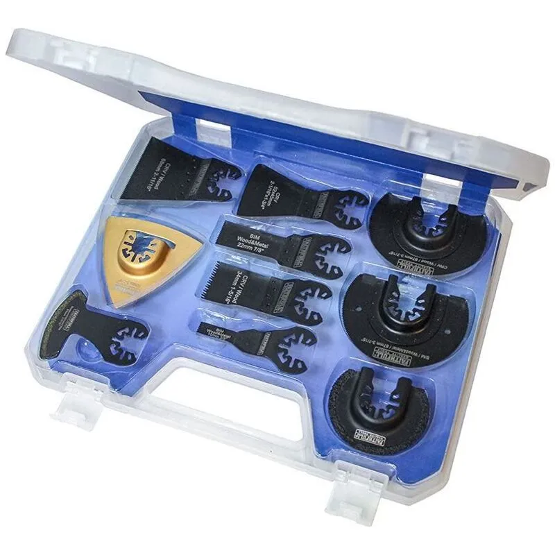 Faithfull - Multi-Function Tool Mixed Blade Set 10 Piece FAIMFKIT10