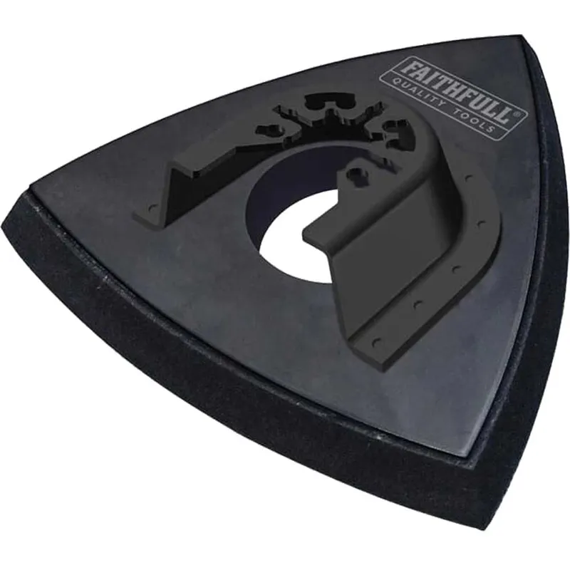 Faithfull M0010022 Delta Hook & Loop Sanding Pad Triangular 93mm