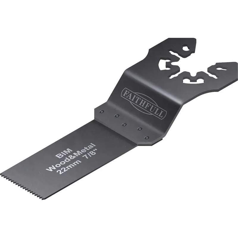 Faithfull M0010005 X 5 Multi-Functional Tool Flush Cut Wood/BiM Bl...