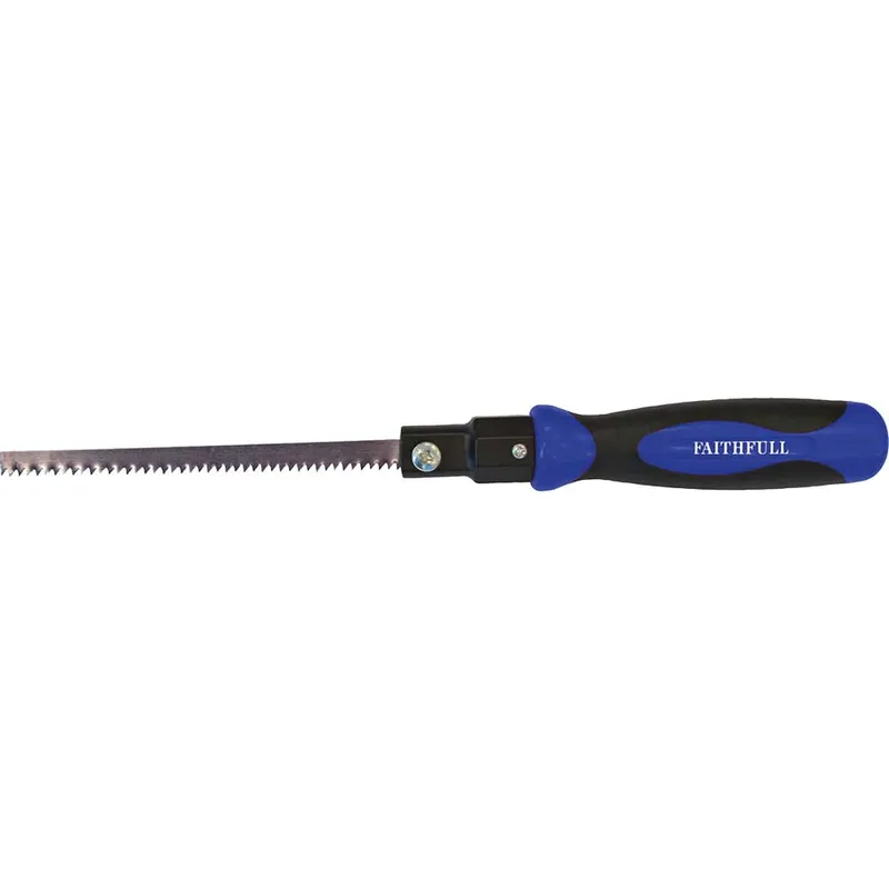 Faithfull BT520E Soft Grip Padsaw Handle with Blades