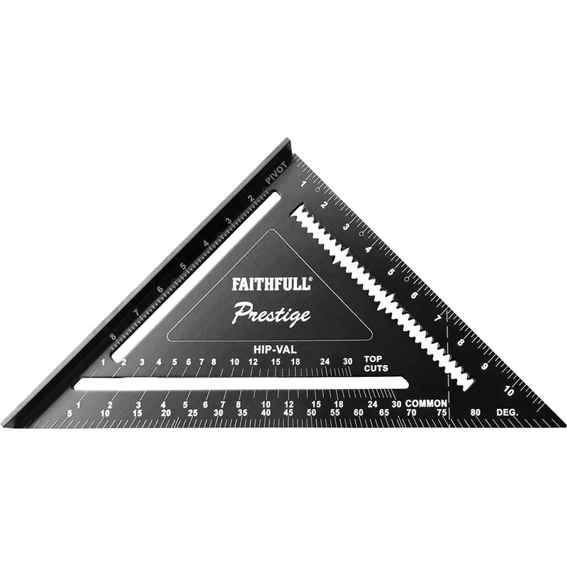 Faithfull Prestige Quick Square Black Aluminium 300mm