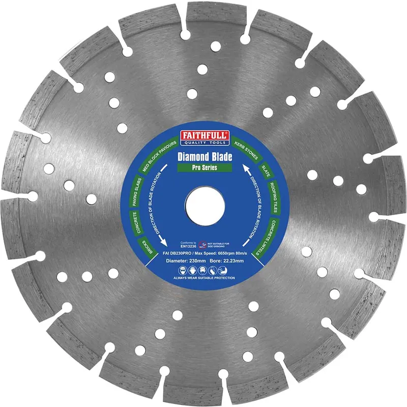 Faithfull - Professional Diamond Blade 230 x 22mm FAIDB230PRO