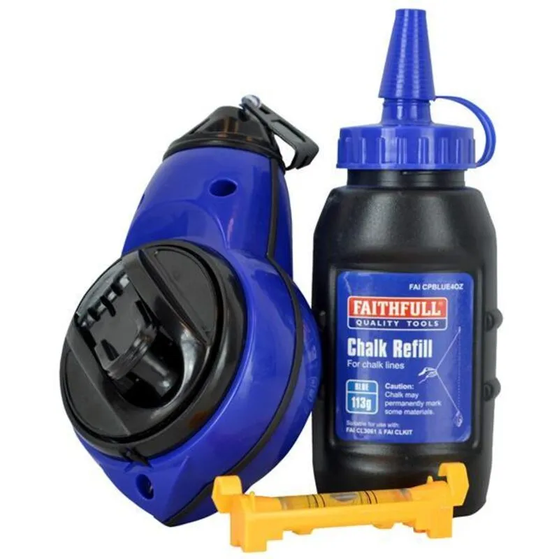 Faithfull - Rapid Chalk Line Kit 30m faiclkit