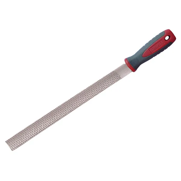Faithfull - Handled Half-Round Cabinet Rasp 250mm (10in) FAIFICR10
