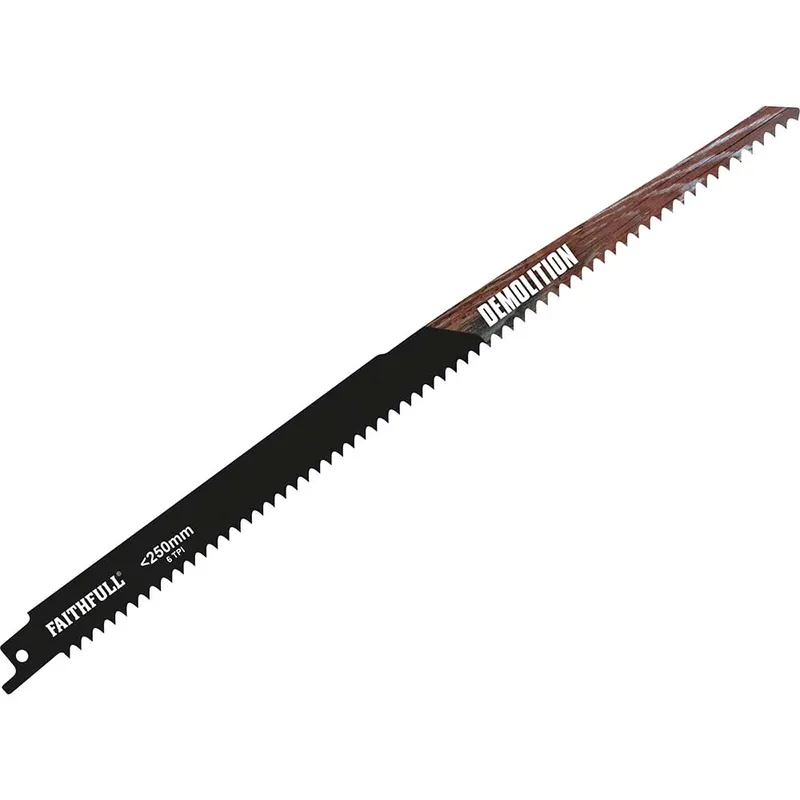 Faithfull 14027149 S1411DF Bi-Metal Sabre Saw Blade Demolition 300...