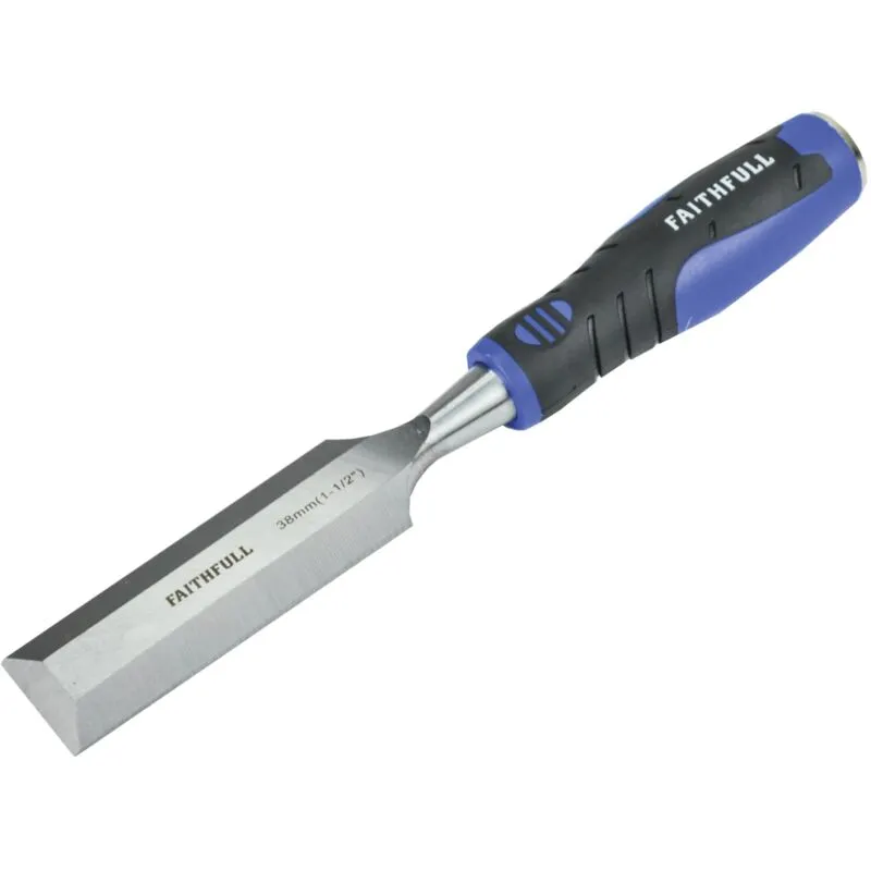 Faithfull Soft Grip Bevel Edge Wood Chisel 38mm