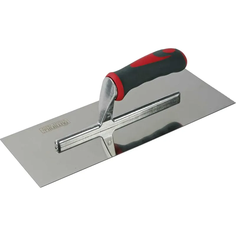 Faithfull Soft Grip Stainless Steel Plasterers Trowel 13" 5"