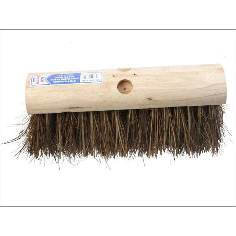 Faithfull - Stiff Bassine / Cane Saddleback Broom Head 325mm (13in) FAIBRBC13SA