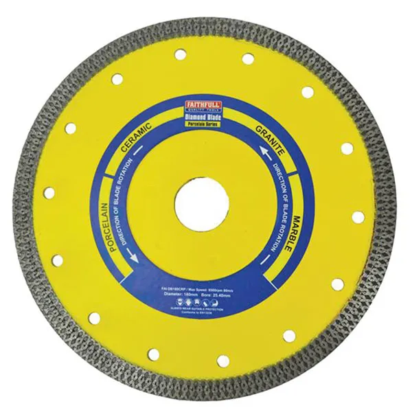 Faithfull Porcelain Tile Diamond Cutting Disc 230mm 22mm