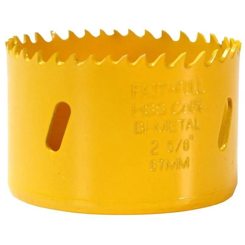 Faithfull FAIHSVP67 Bi-Metal Cobalt Holesaw 67mm
