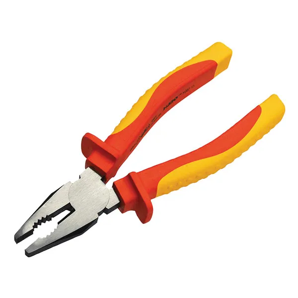 Faithfull VDE01001-8 Vde Combination Pliers 210mm