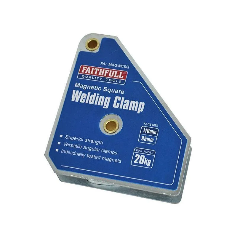 Faithfull - Welding Magnet Square 100 x 95mm faimagwcsq