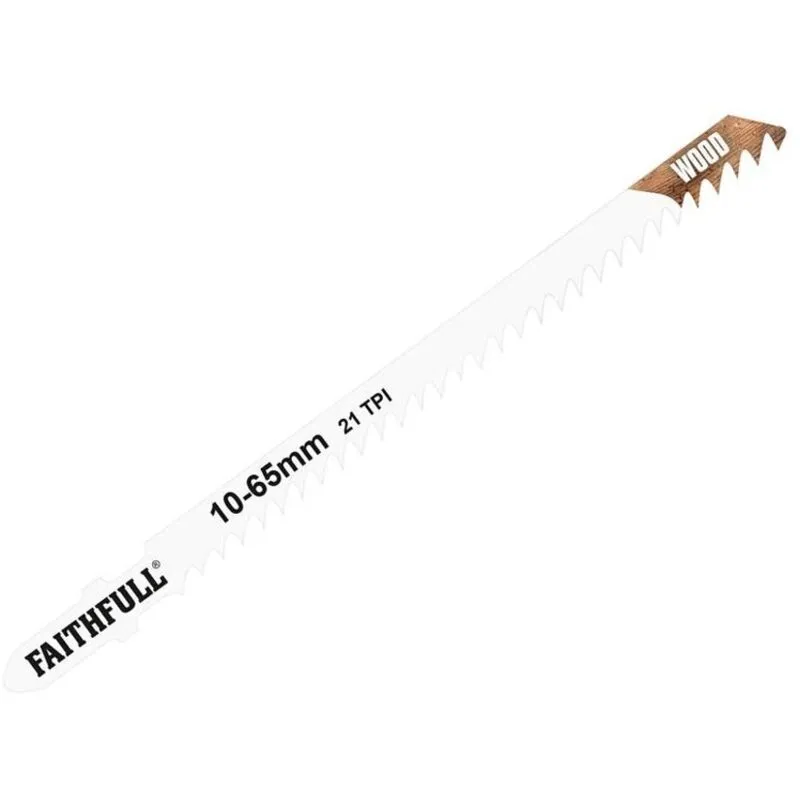 Faithfull Wood Jigsaw Blades Pack of 5 T301CD FAIJBT301CD