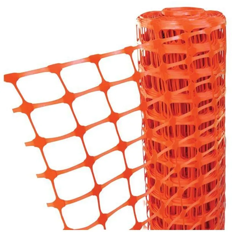 Orange Barrier Fencing 1m x 50m faibarrier - Faithfull