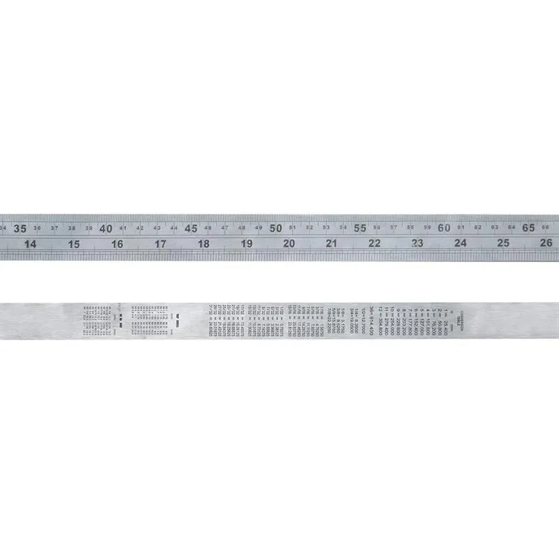 Faithfull Stainless Steel Rule 39" / 1m