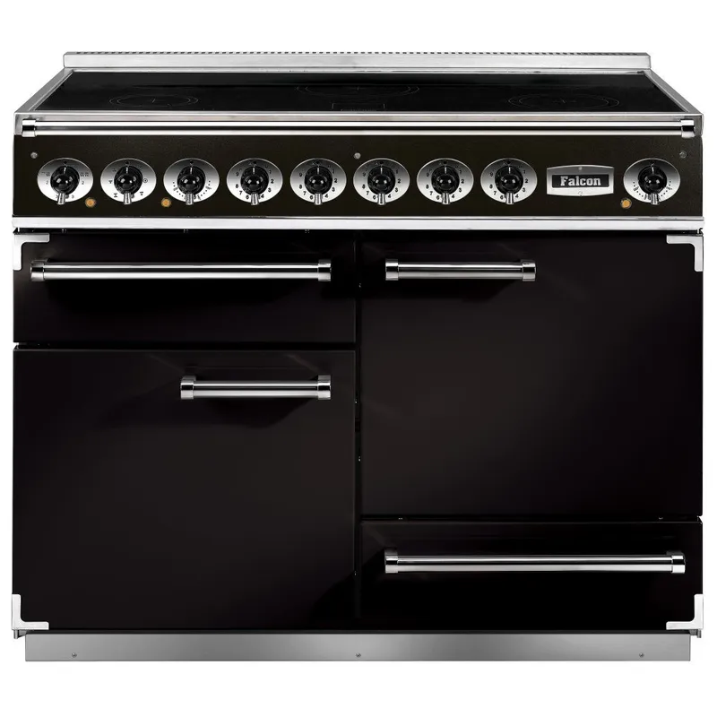 Falcon F1092DXEIBL/C 1092 Deluxe Induction Range Cooker - Black