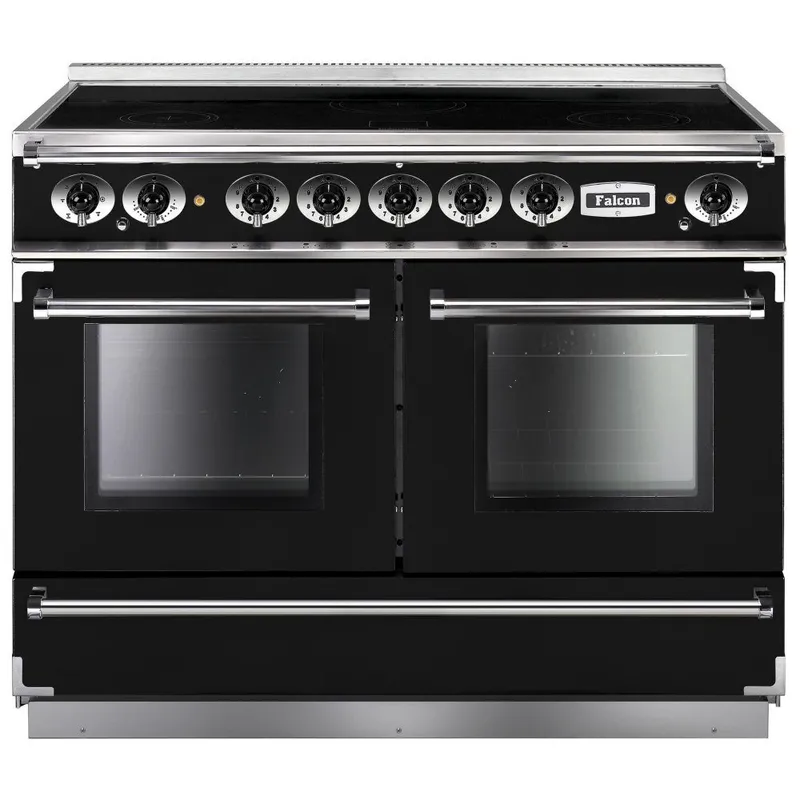 Falcon FCON1092EIBL/C-EU Continental 1092 All Electric Induction Range Cooker - Black