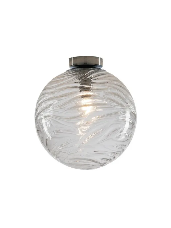 Fan Europe Lighting Nereide Globe Ceiling Light Transparent 25x27.4cm