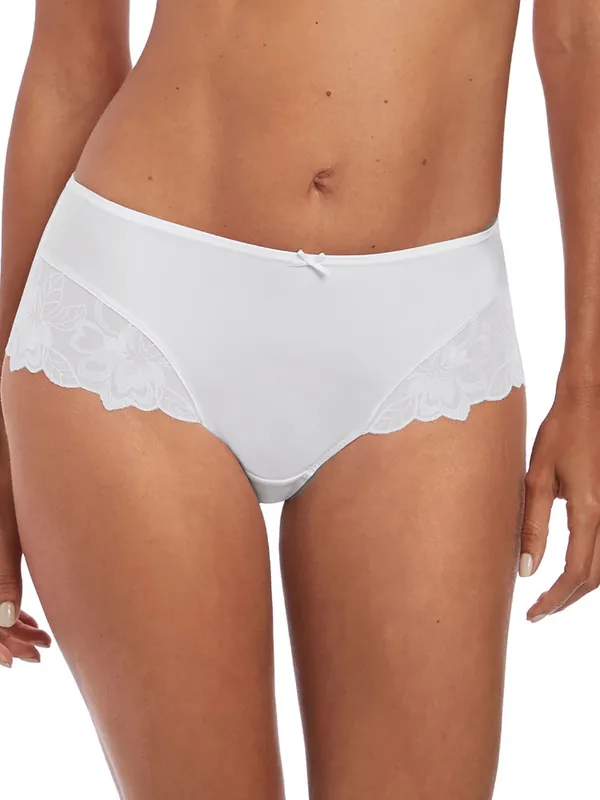 Fantasie Womens Leona Full Briefs - White Nylon - Size X-Small