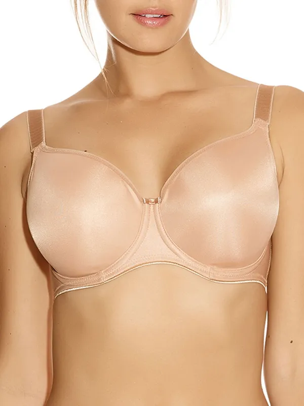Fantasie Womens Smoothing Moulded Balcony Bra - Beige Nylon - Size 38d