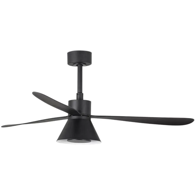 Faro Lighting Amelia 132cm Ceiling Fan LED Cone Black