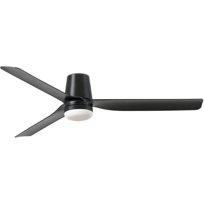 Faro Lighting Punt Tub 130cm LED Ceiling Fan Black