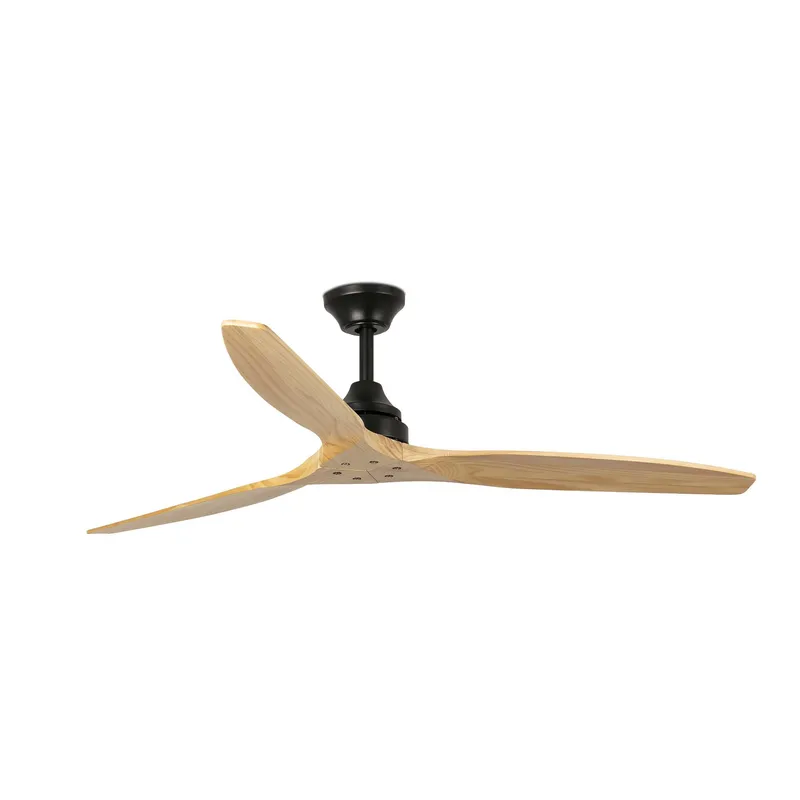 Faro Barcelona - dc Ceiling Fan Alo Black with Remote