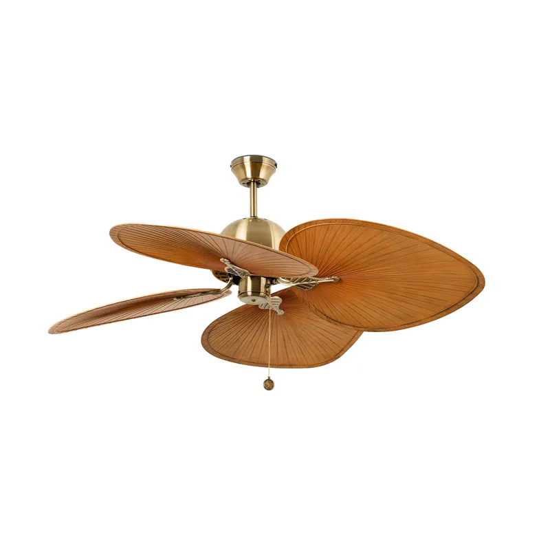 Faro Barcelona Ceiling Fan Cuba Gold with Pull Cord