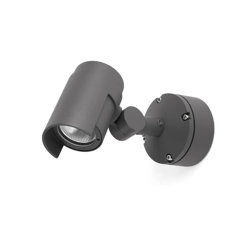 Netlighting Foc LED Outdoor Wall Light Dark Grey IP65 Dark Grey