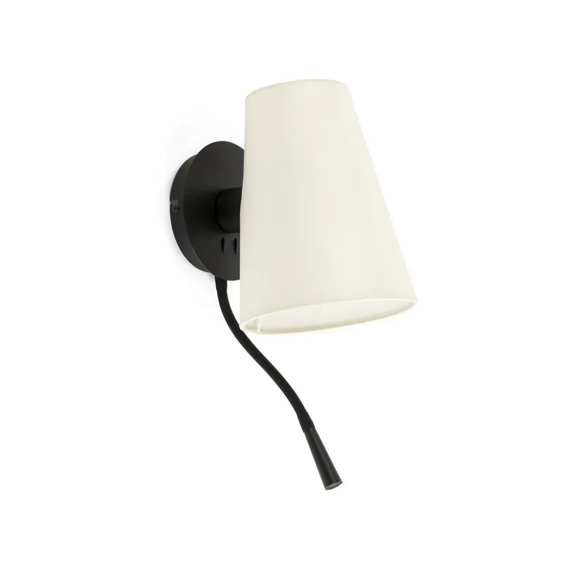 Netlighting Lupe Reading Light Wall Light White E27 White