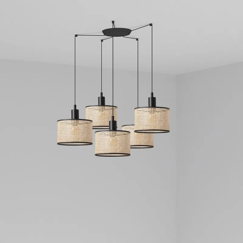 Faro Lighting Mambo Cluster Pendant Ceiling Light Beige, E27