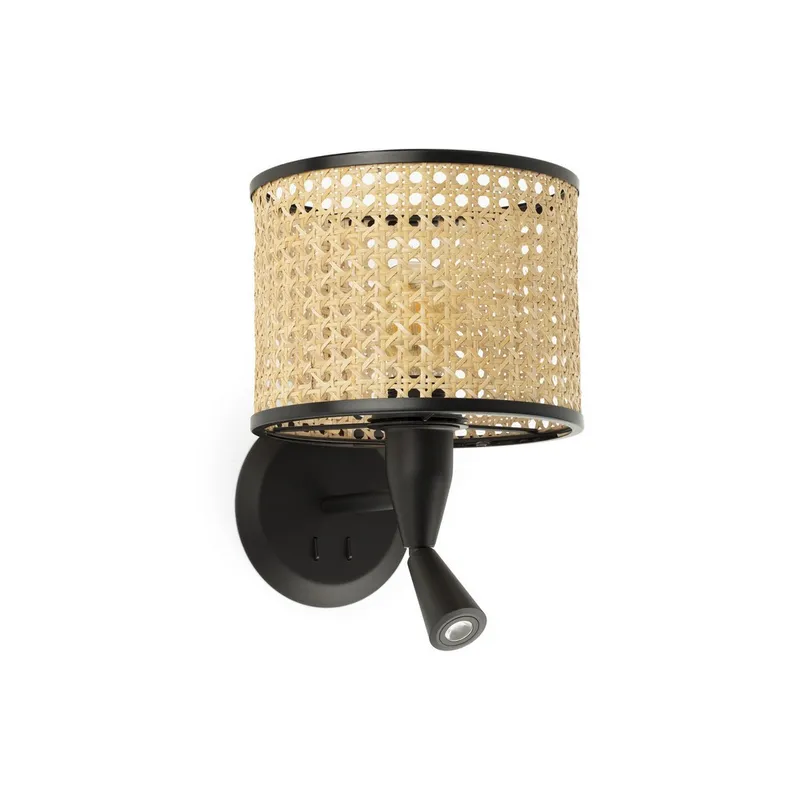 Netlighting Mambo Reading Light Wall Light Black E27 Black