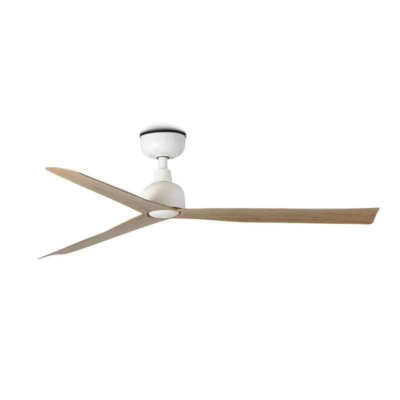 Faro Barcelona Outdoor DC Ceiling Fan Marine White-Oak with Remote