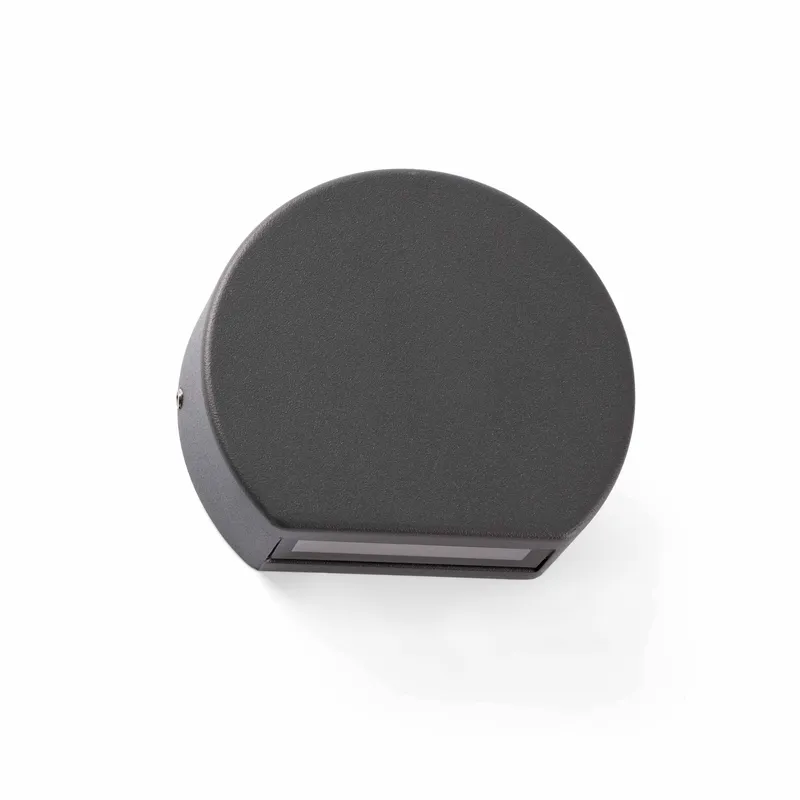 Faro Lighting Pill LED Outdoor Wall Light Dark Grey IP54