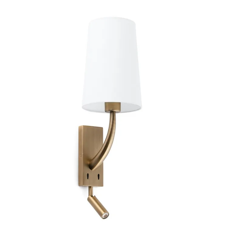 Faro Lighting Rem Reading Light Wall Light Gold, E27