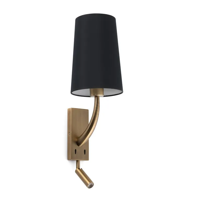 Netlighting Rem Reading Light Wall Light Gold E27 Gold