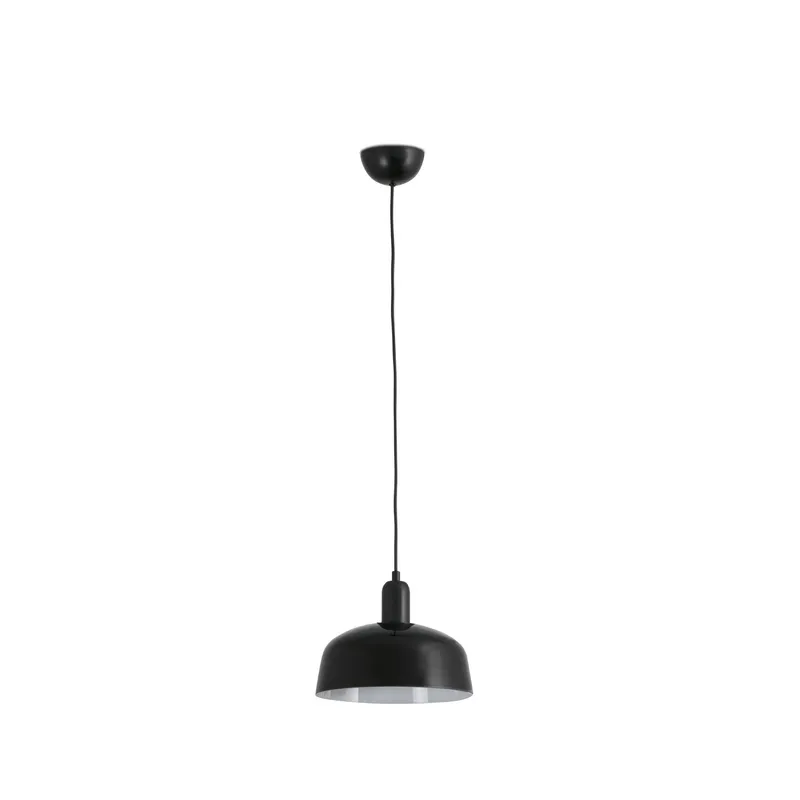 Netlighting Tatawin Medium Black Dome Pendant Lamp Black