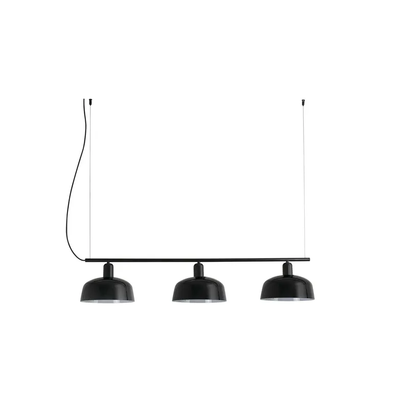 Faro Lighting Tatawin Medium Black Linear Bar Pendant Lamp