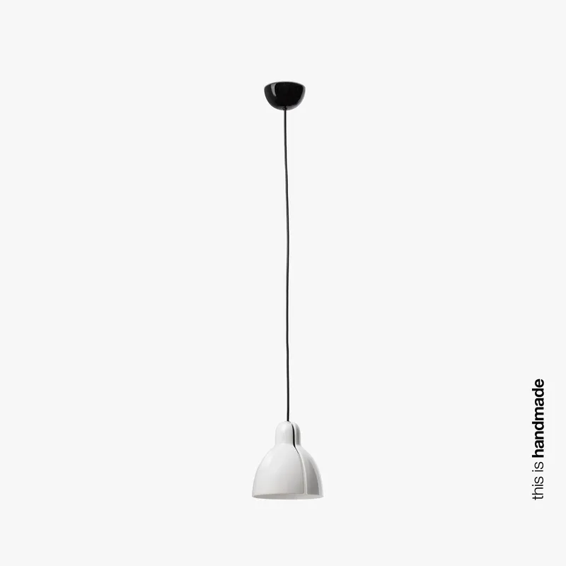 Faro Lighting Venice White Dome Pendant Lamp