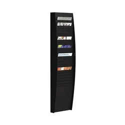 Fast Paper A4 Document Control Panel 25 Compartments Black