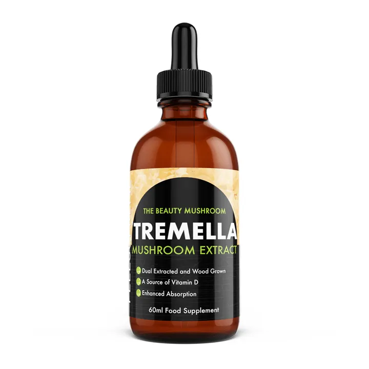 Feel Supreme Tremella Mushroom Liquid Supplement 60ml in Black Black