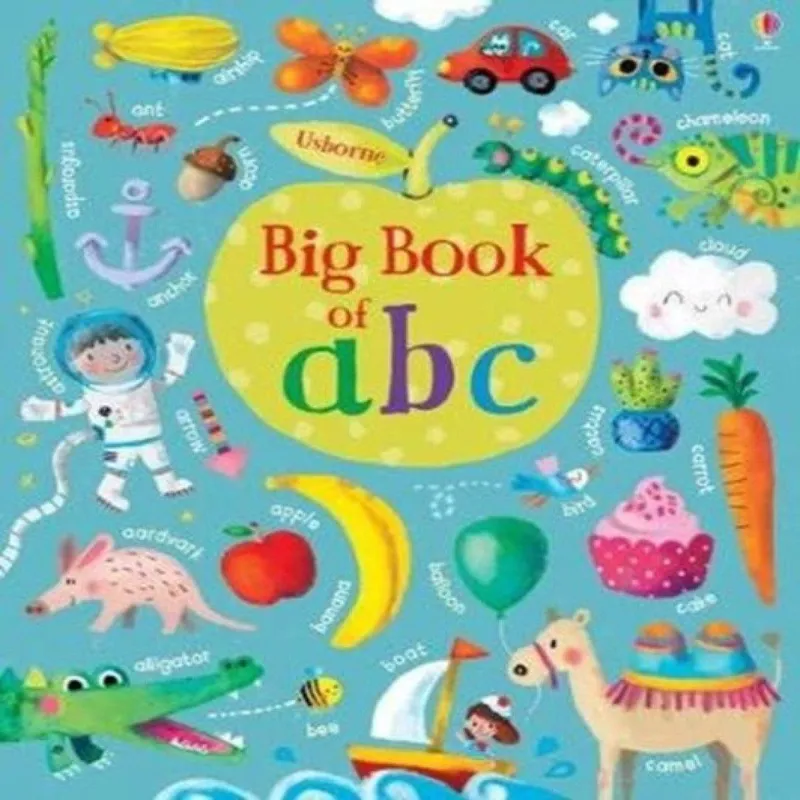 Felicity Brooks Big Book of Abc Board book Multicolor