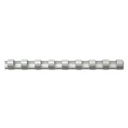 Fellowes Apex (12mm) Plastic Comb (White) - 6201001