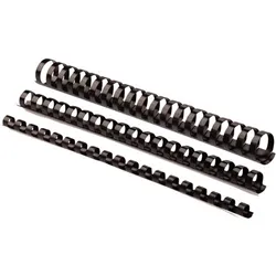 Fellowes Black A4 Binding Combs 12.5mm (100 Pack)