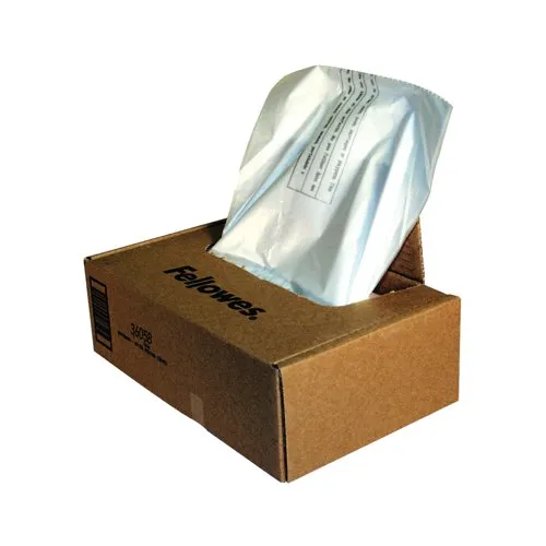 Fellowes Shredder Wastebags - 425/485 Series [2 x 50 Pack]