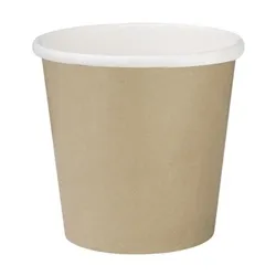 Fiesta Recyclable Hot Cups Single Wall Kraft 6oz (1000 Pack)