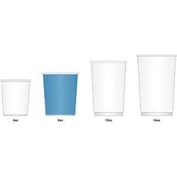 Fiesta Coffee Cups Ripple Black 225ml/8oz (500)
