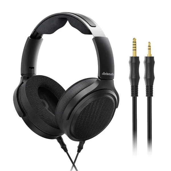 FiiO Jade Audio JT7 Open Back Planar Headphones - Black (Box opened)